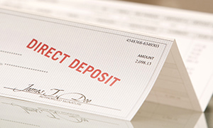 Direct Deposit Banner Image